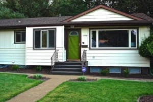 House with Green Door, BrightGreenDoor