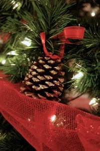 Glitter and Gold Ornament