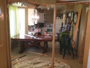 Tearing Down a Non-Load Bearing Wall