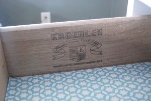 Kroehler Vintage Furniture Kroehler Vintage Wood Dresser