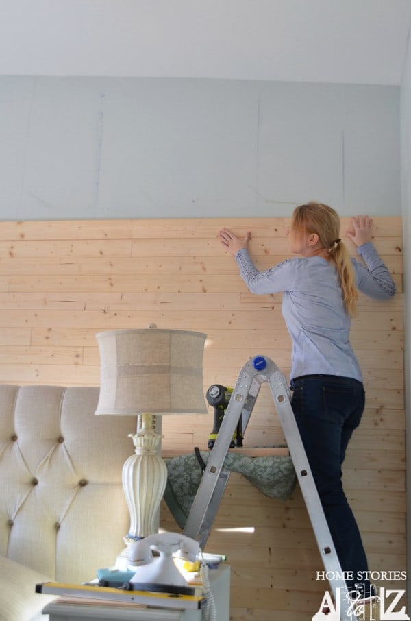 Tongue and Groove Planked Wall