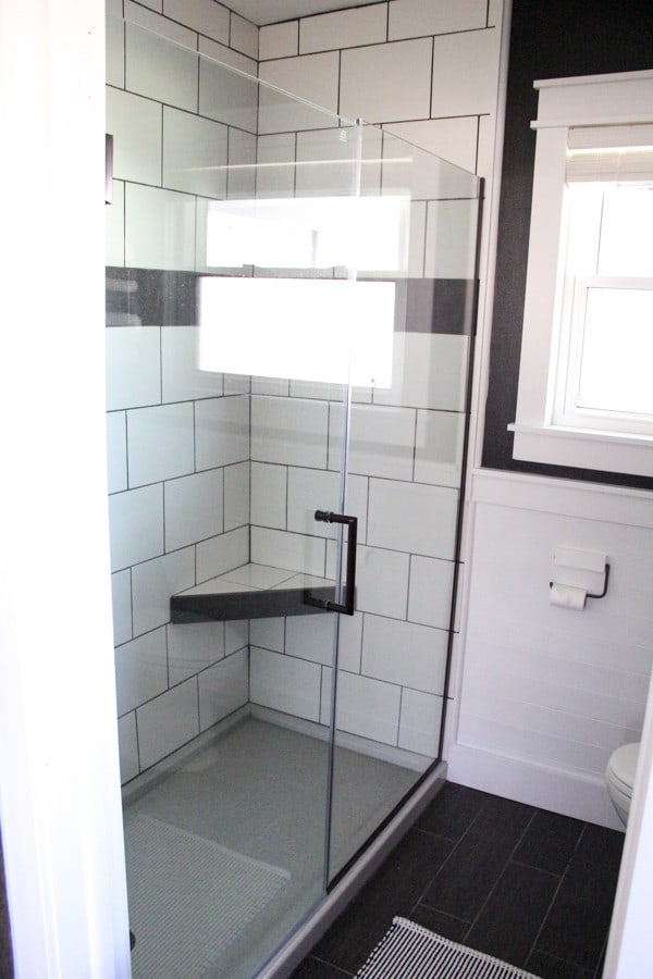 Small Bathroom with Large Shower