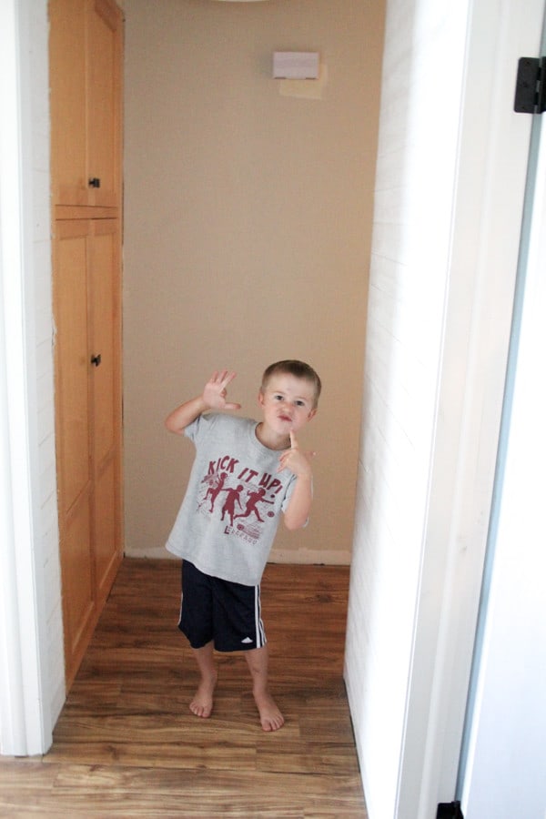 Building a Pantry into a Closet-13