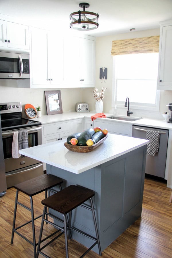 Two Tone Modern Kitchen Remodel