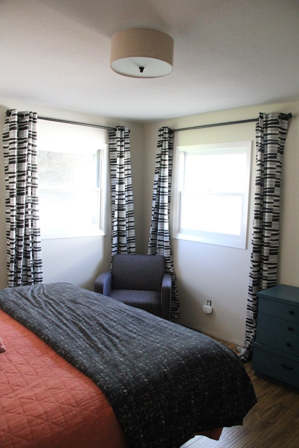Ikea Black and White Curtains