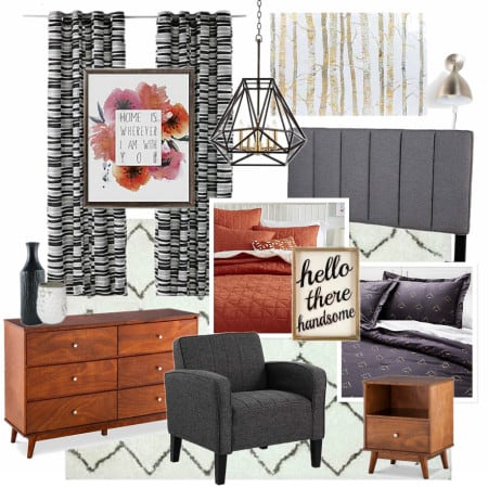 Mid Century Master Bedroom