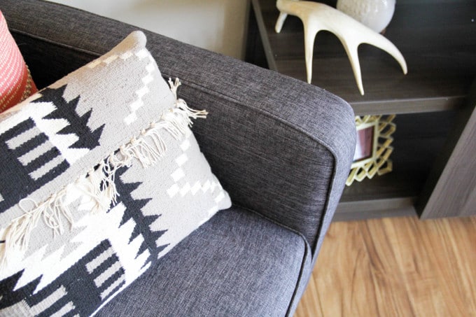 Grey Accent Chair