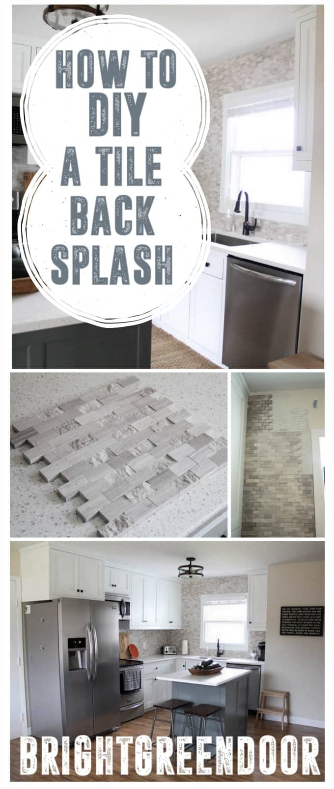 DIY a Tile Backsplash