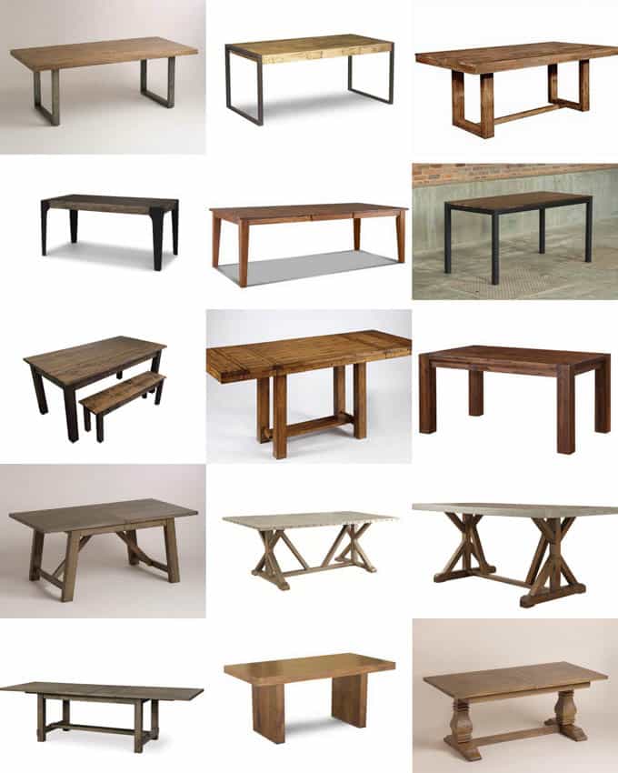 Farmhouse Tables for Under $1000