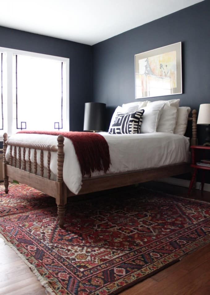 The Nesting Game Black Bedroom