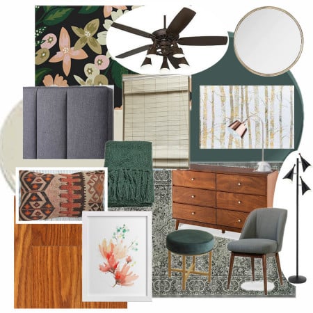 Modern Master Bedroom Mood Board