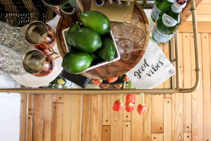 Tips for Modern Bar Carts