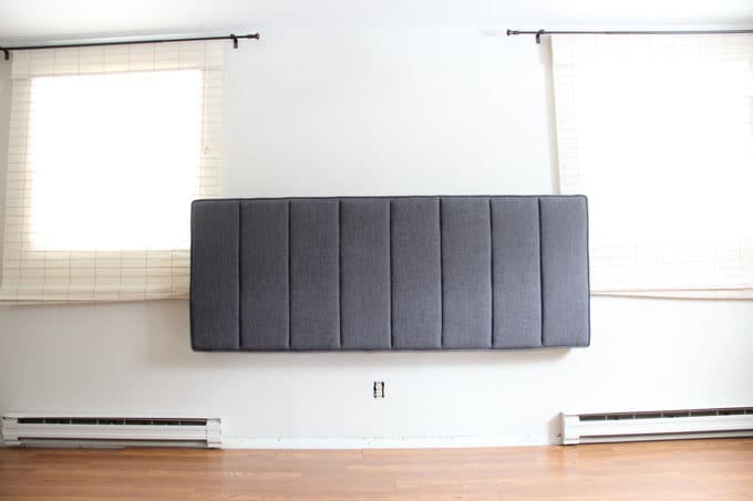 how to wall mount a headboard