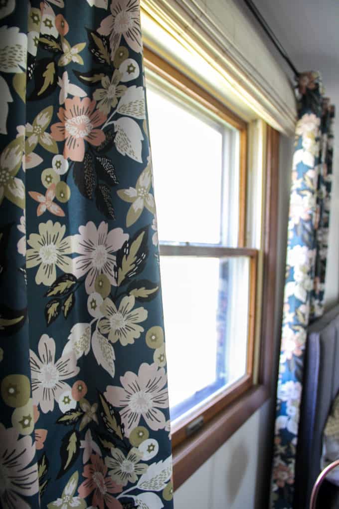 Modern Floral Curtains