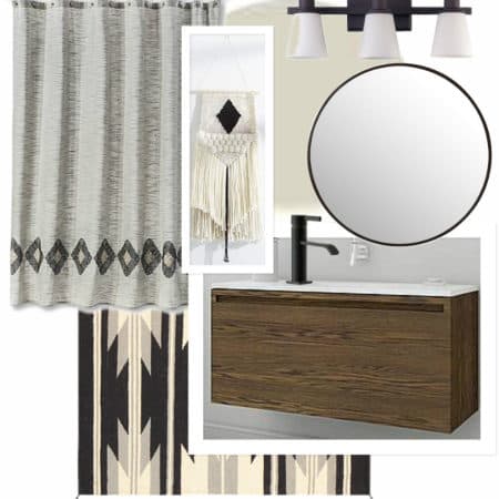 Modern Bathroom Mood Board
