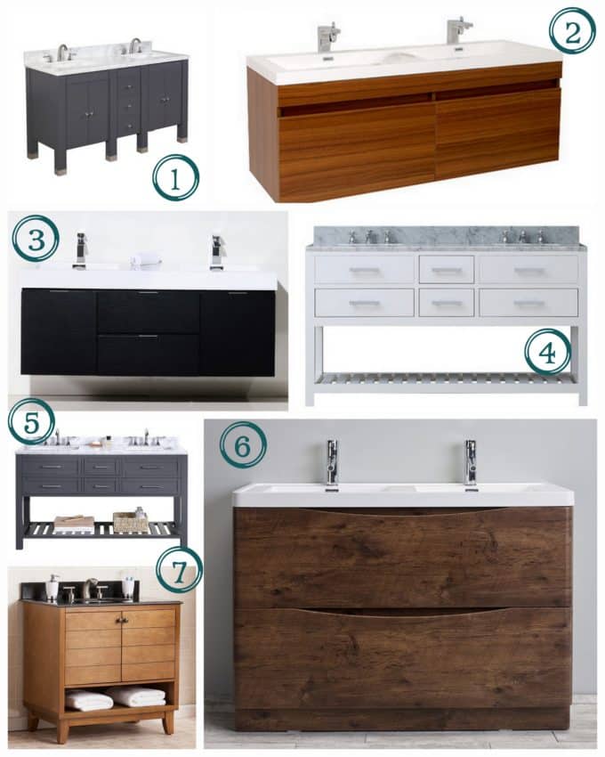 Modern Bathroom Vanity Choices