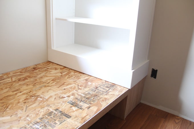How to Build a Daybed with Bookshelves