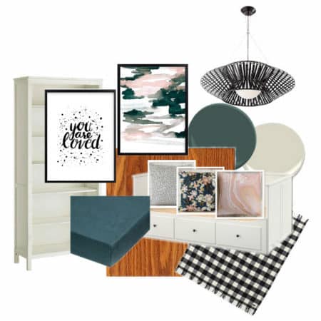 Modern Reading Nook Built Ins
