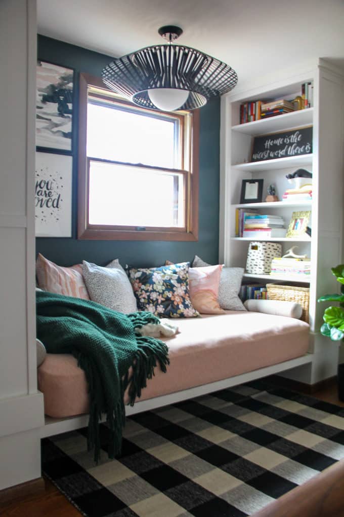 Reading Nook with Built in Daybed
