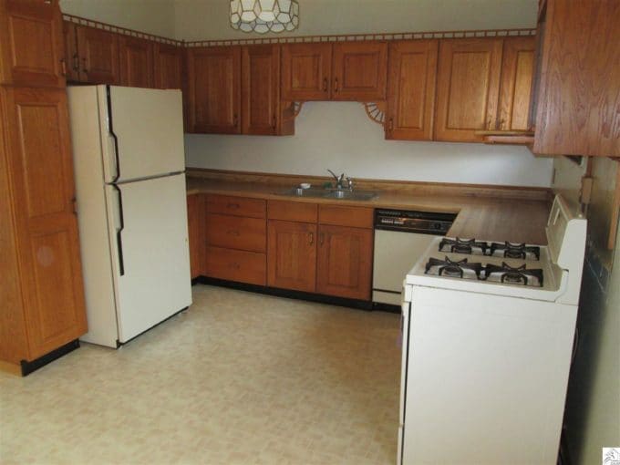 Dated 70's Kitchen Before Flip