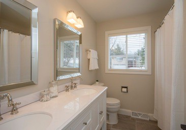 Flip House Bathroom After Picture White and Modern