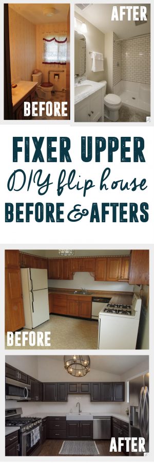 diy flip house fixer upper before and after