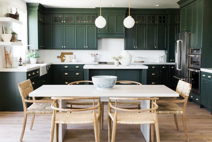 Studio McGee Dark Kitchen