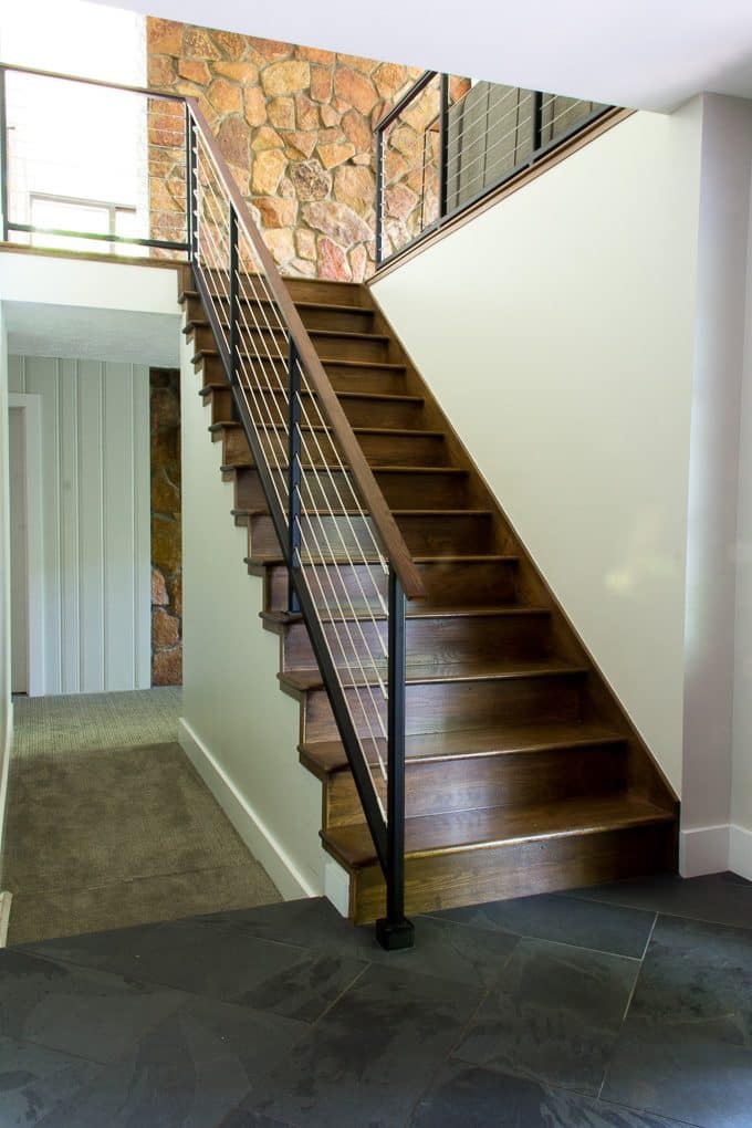 Renovated Modern Home Modern Open Staircase