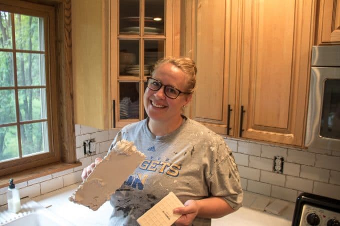 Jess McGurn How to Tile a Backsplash