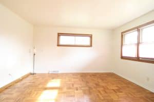 Master Bedroom with Parquet Floors