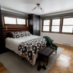 Modern Master Bedroom with Wardrobes