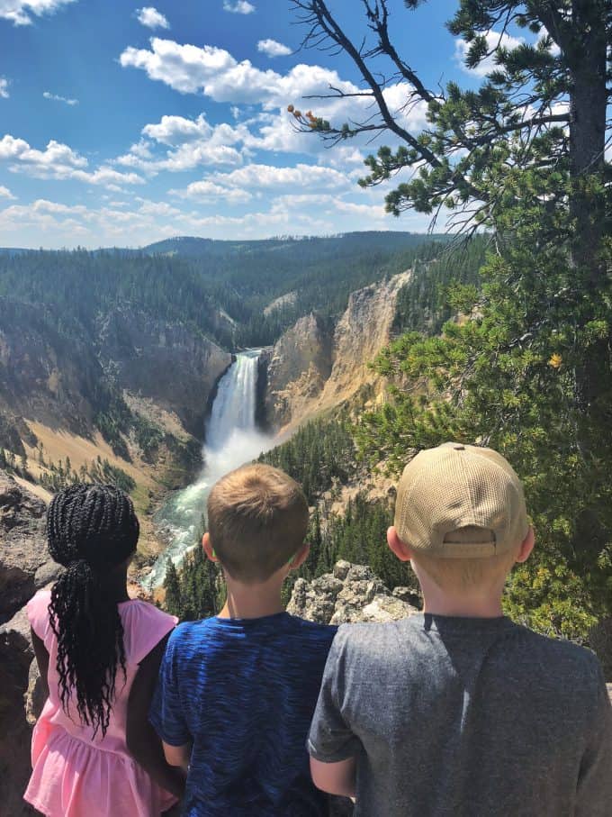 Yellowstone Hiking with Kids