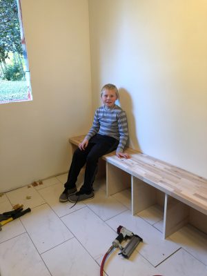 Mudroom Built in Bench
