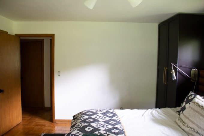 Master Bedroom Before Wallpaper