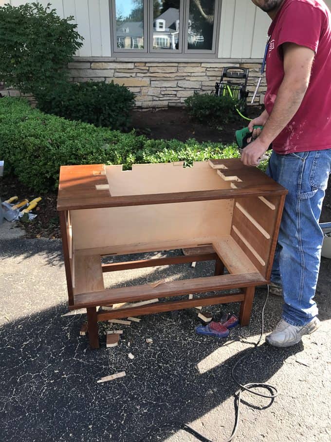 Turn a Dresser into a Vanity