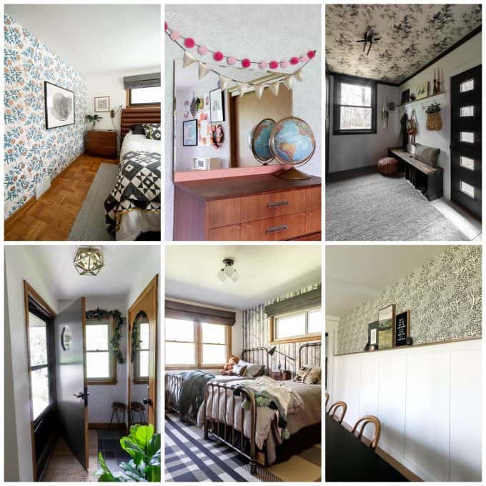Wallpaper Patterns in Our House